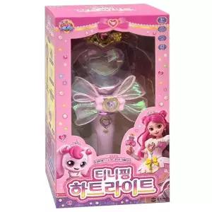 프린세스 하트라이트 소꿉놀이 요술봉 어린이 여아 어린이 장난감 선물