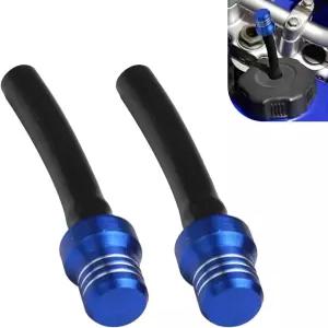 테이북 2 PCS 캡 통풍관 CNC 합금 연료 에어 통풍 호스 스틸 볼이 있는 탱크 밸브 튜브 ATV용 범용 환기