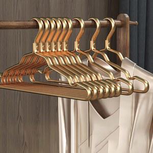 양복걸이 알루미늄 합금 내구성 의류 행어 성인용 마킹 방지 미끄럼 가정 건조 옷장용 공간 절약