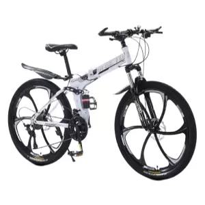 산악자전거 접이식 출퇴근 입문용 폴딩 휠 변속 오프로드 충격흡수 자전거