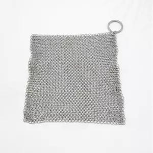 냄새 배임 없는 반영구 세척 316 스텐 링 철수세미 15x15 무쇠팬