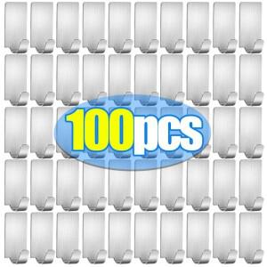 마그네틱 접착식 스테인레스 스틸 후크  작고 무거운 벽 행어 욕실 정리함 수건 걸이  다용도 주방 100 개