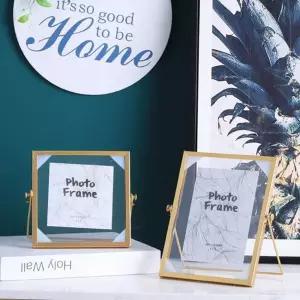 스마트폰사진인화 북유럽 스타일 말린 그림 꽃 큐브 프레임 DIY 사진 연철