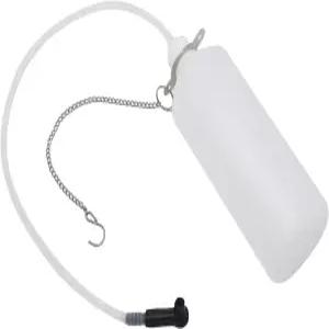 NYTKL 1L 브레이크 블리더 병 24인치 튜브 및 고무 커넥터가 있는 1인용 키트 자동차 오토바이 더트 바이크