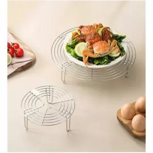 스탠 찜판 삼발이 스테인리스 찜 받침대 트레이 오븐 요리 16cm