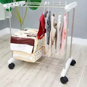 고양이 이동식 행거 강아지 애견 스텐레스 반려동물 이동식 행거 정리 옷장 옷걸이