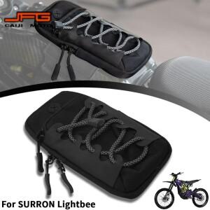 Surron Lightbee S/X ebike 배터리 커버 팩 보관용 휴대폰 홀더 가방 바이크 오토바이 모토 크로스 배낭 부