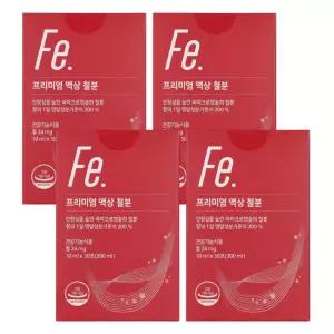 뉴트리모어 프리미엄 액상 리포퍼 철분제 24mg 30포, 4개