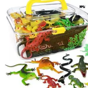 파충류피규어 도마뱀모형 장난감모형 어린이선물