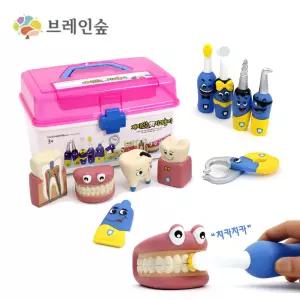 치과 역할놀이 교구 유치원 치아관리교육 선물 창의력장난감