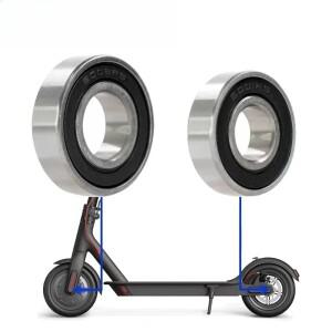 샤오미호환 M365 Pro 1S 전동 스쿠터 6001RS 보조 휠 볼 베어링 전동 후방 허브