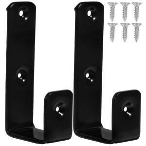 스틸제 이층 침대 사다리 걸이 플라스틱 커버 후크 액세서리 로프트 계단 홀더 브래킷 지지대 고정 키트 1