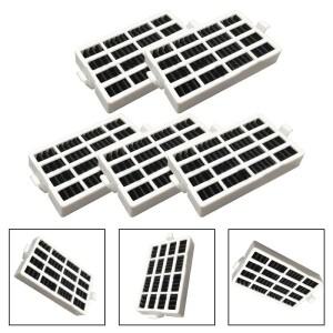 5피스 냉장고 필터 깨끗한 신선한 W10311524 활성탄 탈취제 77x45x12mm