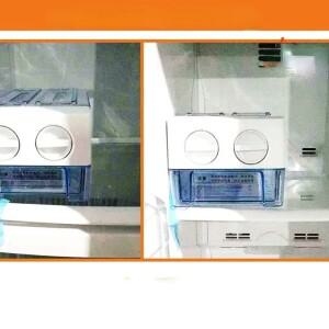 휴대용 가정용 냉장고용 반자동 제빙기  범용 서랍 1 개