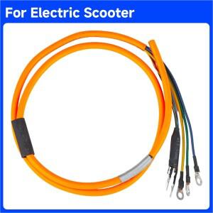 전동 케이블 800W 휠 허브 엔진  5 홀 센서 커넥터 와이어  전기 스쿠터 자전거용  1.1 계량기 2.0mm ² 수