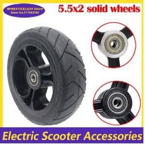5.5인치 5.5x2 솔리드 휠   네스 카본 파이버 스쿠터 타이어  알로이 림 돌리
