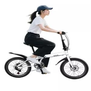 20인치 미니벨로 접이식 자전거 출퇴근 트라이폴드 폴딩 경량 유사브롬톤 시마노