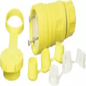 레비톤 20암페어 250볼트 NEMA 6-20R 2P 3W 커넥터 스트레이트 블레이드 산업용 등급 접지 습식 가드 15W48