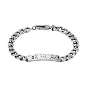 (케이스,쇼핑백포함)(공식매장AS가능)  고스트 체인 팔찌 실버 455321 J8400 0701