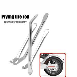 샤오미호환 M365/Pro/Pro2 전동 스쿠터 휠 수리 도구 크로우 바 타이어 스푼 리무버 스테인레스 스틸 액세