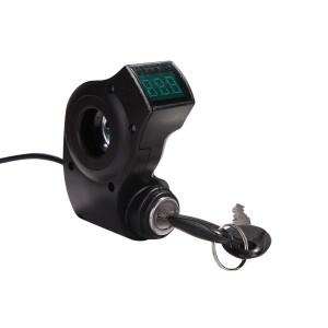 전동 스쿠터 점화 키 잠금 장치 스케이트보드 실린더 스타터 스위치 킥 액세서리 (KUGOO M4 PRO 용)