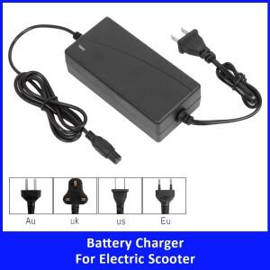범용 42V 2A 리튬 배터리 충전기 (호버보드  자전거  스쿠터  이온 전원 전동 액세서리)