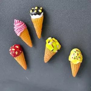 아이스크림콘  모양 마그넷 5p 귀여운마그넷 냉장고자석