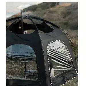 불멍 텐트 쉘터 블랙 글램핑 장박 파이어 캠핑 경량 동계 원터치 돔