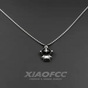 잇템 힙 우주인 힙합 스트릿 패션 남녀공용  펜던트 목걸이