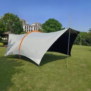 터널타프 아치형 어닝 캐노피 터널 방수 쉘터 실버 하비