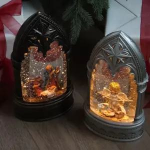 크리스마스 성당 워터볼 오르골 크리스마스오르골