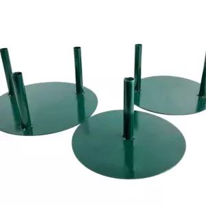 자이언트플라워받침대 종이꽃 베이스 기둥 고정 튜브 삼중 바닥받침 그린