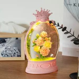 왕관 워터볼 오르골 예쁜소품 아기자기소품