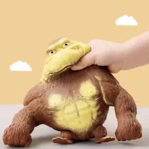 스트레스볼 원숭이인형 수염뽑기인형 늘어나는 말랑이 아트돌 장난감