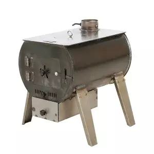 화난로 장작 난로 화목 연통구 현장 장작난로 가열 불멍