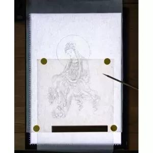 프로 라이트테이블 라이트박스 스크린 밝기 led 보드 패드 A4 소형 자석+잉크 필터