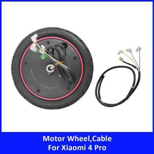 10인치 60/70-7.0 36V 350W 전동 휠 타이어 샤오미호환 4 프로 케이블 미끄럼 방지 방폭 전동 스쿠터 액세