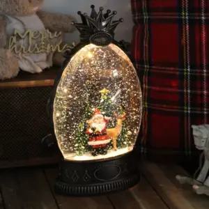 크리스마스 워터볼 오르골 눈내리는스노우볼 트리장식