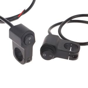 범용 바이크 오토바이 핸들바 1/2 기어 3방향 스위치 ON OFF 미니 소형 주행등 헤드라이트 스포트라이트 컨