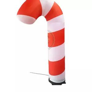 크리스마스 에어풍선 성탄절 사탕 공기조형물 성탄절 캔디 지팡이 대형풍선 크리스마스장식품 에어몰드