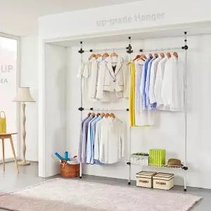 매직크린 스마트홈 UPGRADE 수납식행거 901