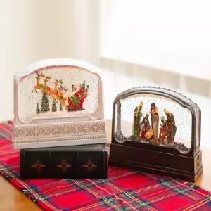 라운드 워터볼 오르골 오르골워터볼 미니오르골 크리스마스용품