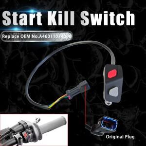 다기능 바이크 오토바이 시작 킬 스위치 핸들 바 Flameout Stop ON/OFF 버튼 -2024 KTM HUSQVARNA GASGAS S