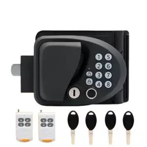 캠핑카 지문 비밀번호 잠금장치 RV 지문인식 비밀번호 원격제어 캠핑 트레일러 도어락