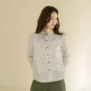 엄마옷 마담4060 [내추럴포엠]안개꽃패턴남방 중년여성 블라우스 -RBL2602019-