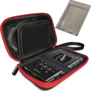 소니 NW-A306 워크맨 휴대용 디지털 음악 플레이어용 XEGIMOR 하드 캐리링 케이스 및 TPU A306 플레이어