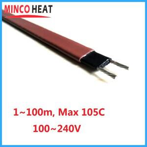 MINCO 히트 ZXW-J750-20 1 ~ 100m 전기 히팅 와이어 파이프 동결 방지 보호 마그네틱 조절 케이블 110 220V