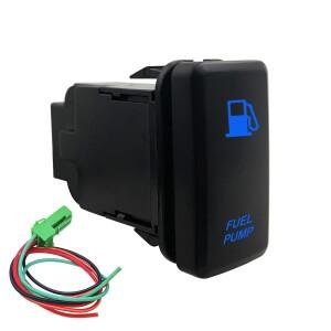 12V LED 푸시 스위치 ON OFF 버튼 연료 펌프 토요타 하이럭스 프라도 150 랜드크루저 200용