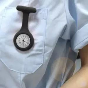 의료진 병동 실습생 널스 시계 클립형 회중시계 실리콘