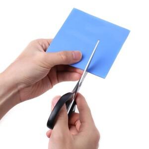 1시트 100mm x 열 패드  GPU CPU 방열판 냉각 전도성 실리콘 PC 컴퓨터 액세서리